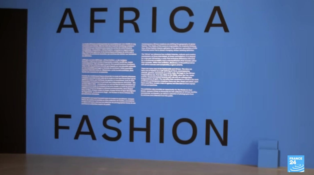 Imane Ayissi, couturier star de l'exposition "Africa Fashion" au Quai Branly - FRANCE 24