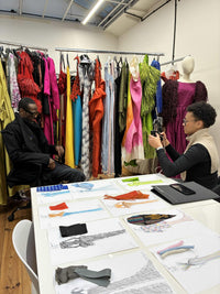 TV5Monde Info a suivi le défilé Imane Ayissi Couture pour la saison Printemps Eté 2026 à Paris