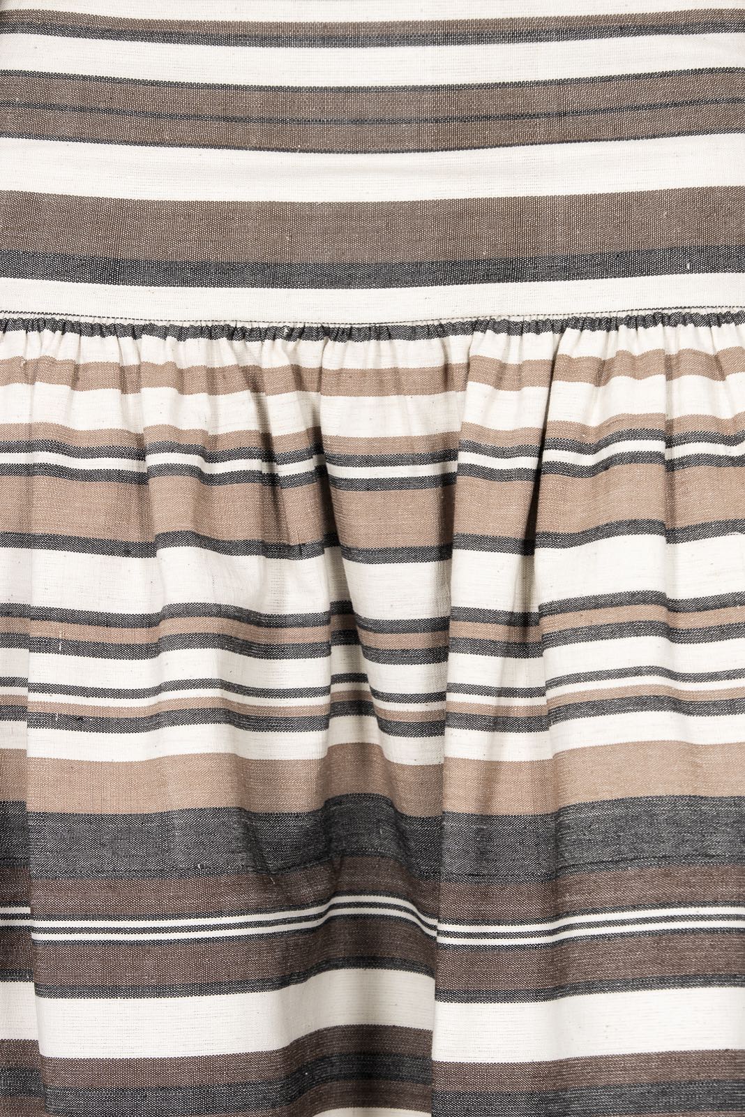Striped shirt in organic Faso Dan Fani