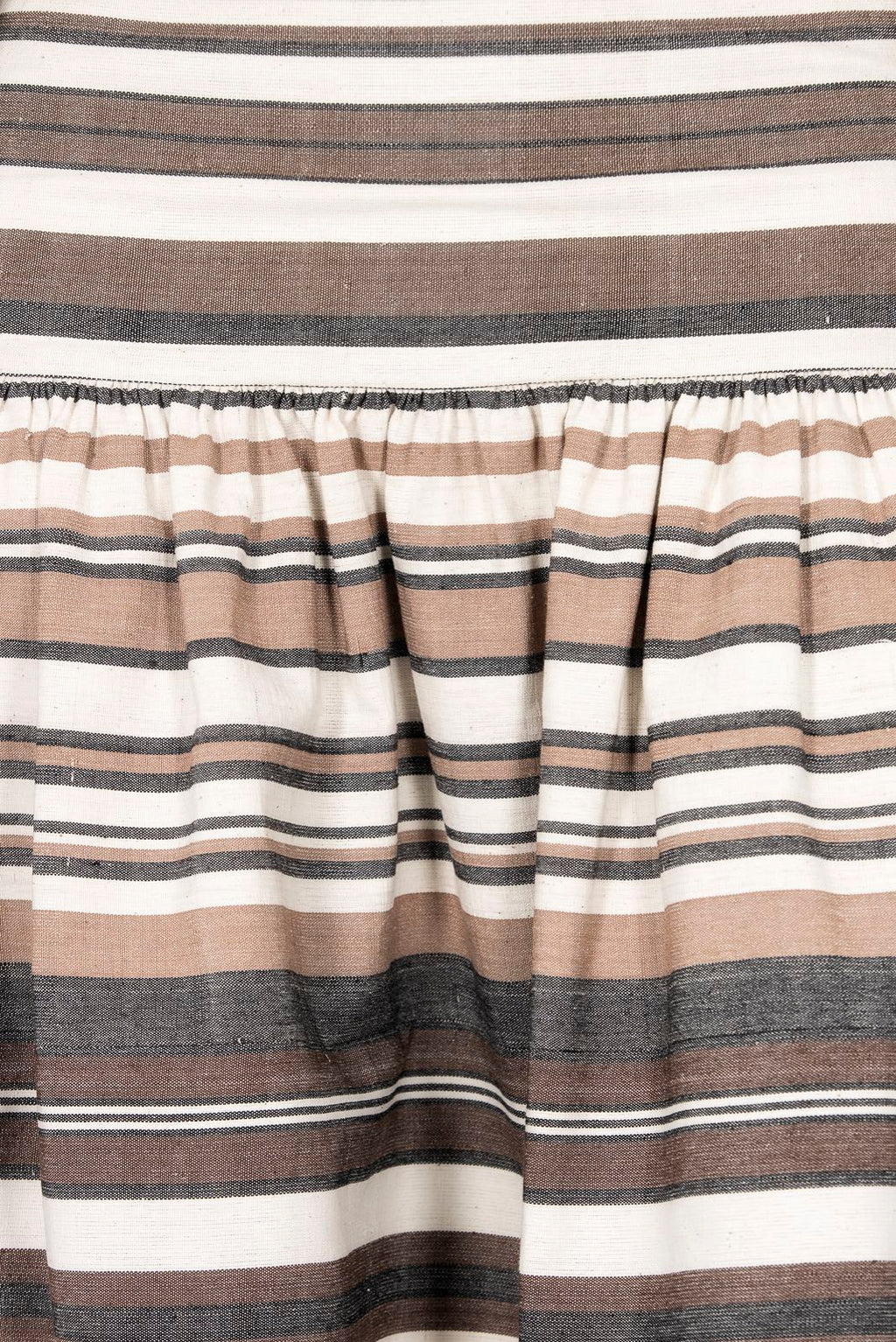 Striped skirt in organic Faso Dan Fani
