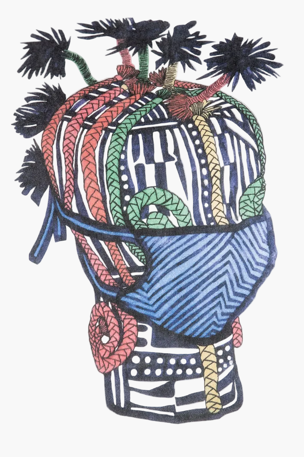 Organic cotton T-shirt in collaboration with Boris Nzebo