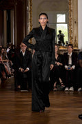Ensemble pantalon en soie haute couture Imane Ayissi