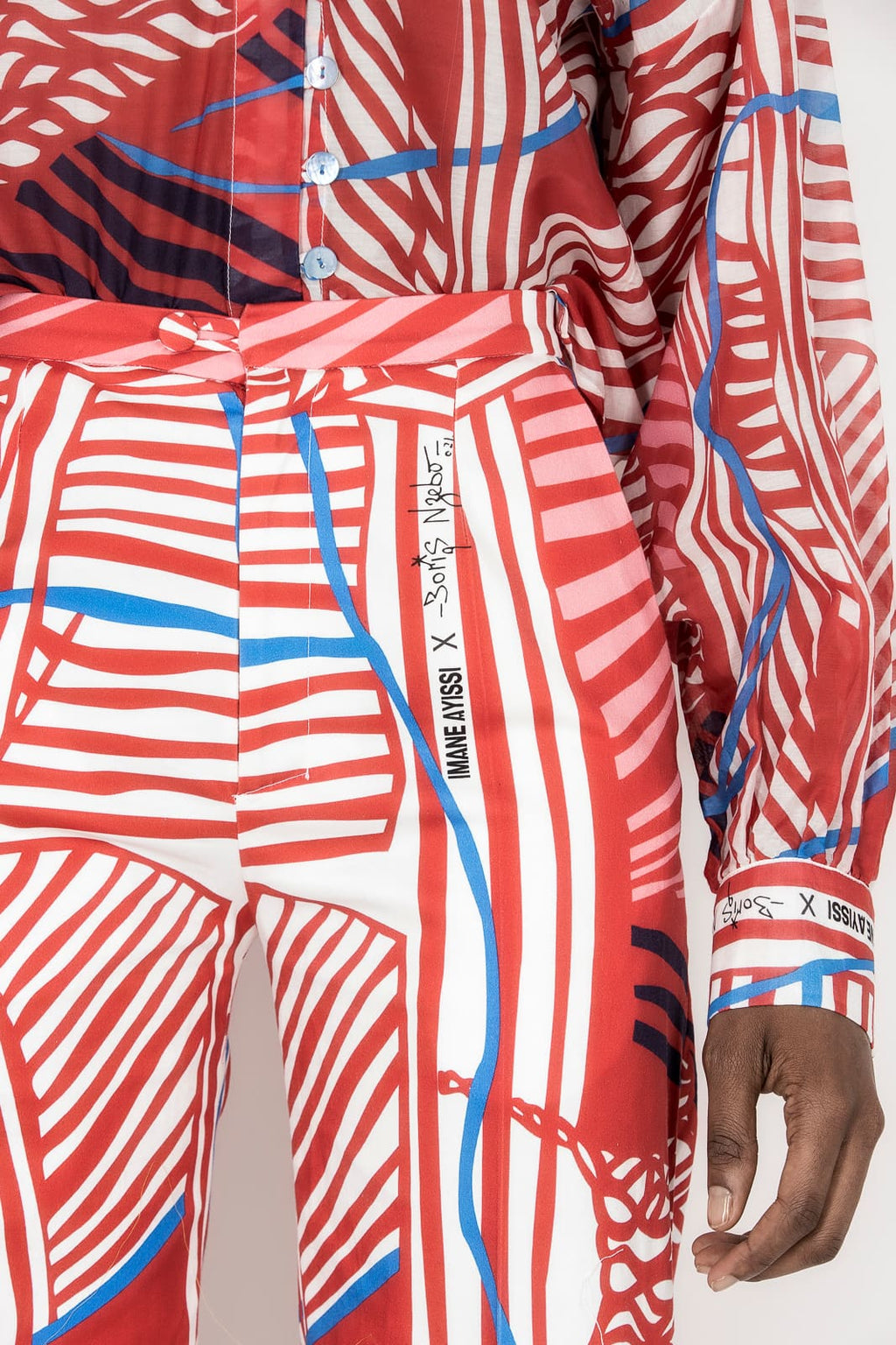 Pantalon haute couture Imane Ayissi