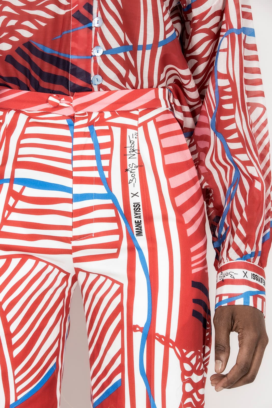 Pantalon haute couture Imane Ayissi