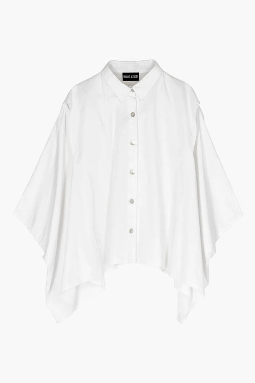 Chemise blanche haute couture Imane Ayissi