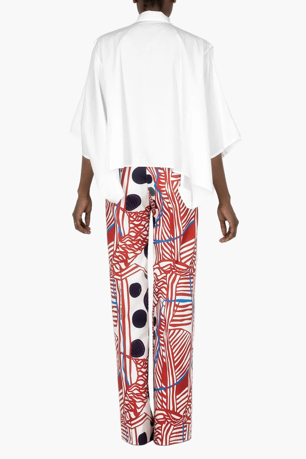Chemise blanche haute couture Imane Ayissi