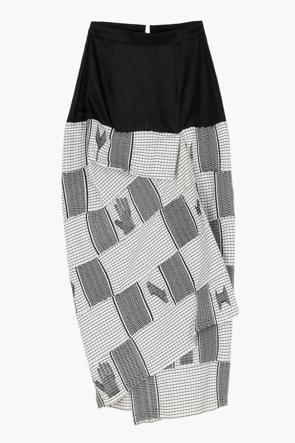 Jupe en Kente haute couture Imane Ayissi