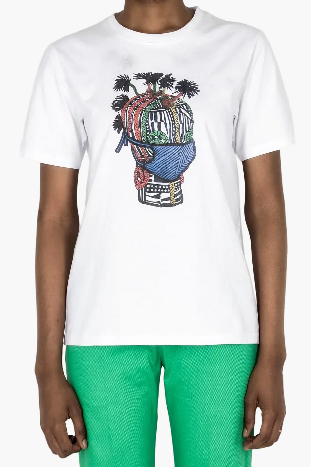 Organic cotton T-shirt in collaboration with Boris Nzebo