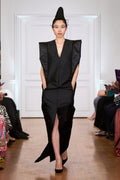 Silk satin boubou dress