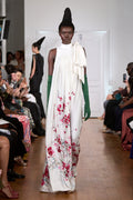 Long Kaba dress in linen