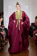 Silk taffeta boubou dress